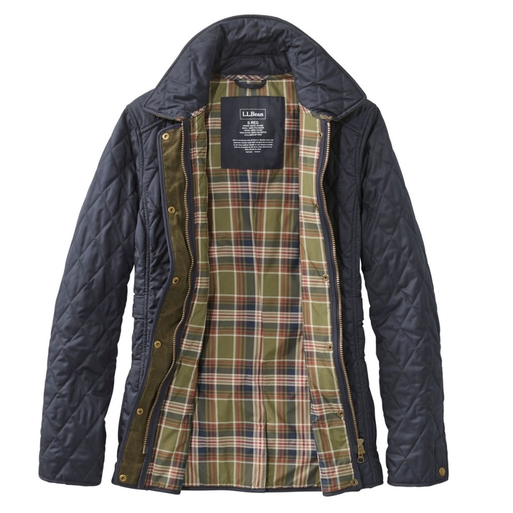 LLBean Quilted Riding Jacket